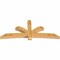 Ekena Millwork Davenport Rough Sawn Timber Gable Bracket, Western Red Cedar, 96"W x 40"H x 6"D x 6"F, 10/12 Pitch GBW096X40X0606DAV00RWR - alternate 5